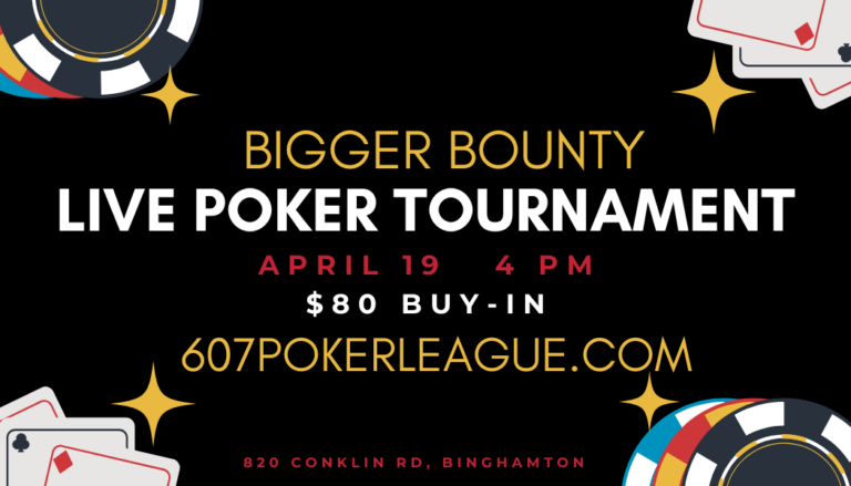 Spring Bounty Series – Bigger Bounty Tournament – April 19th