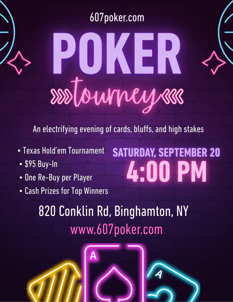 September 20th – Fall 2025 League Event #3