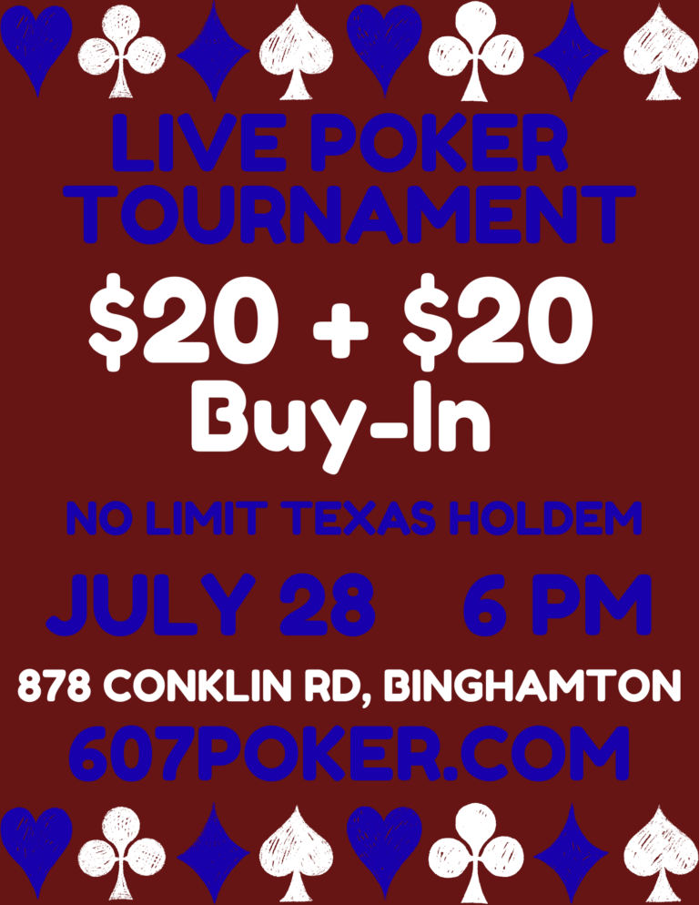 $20 TUESDAY TOURNAMENT